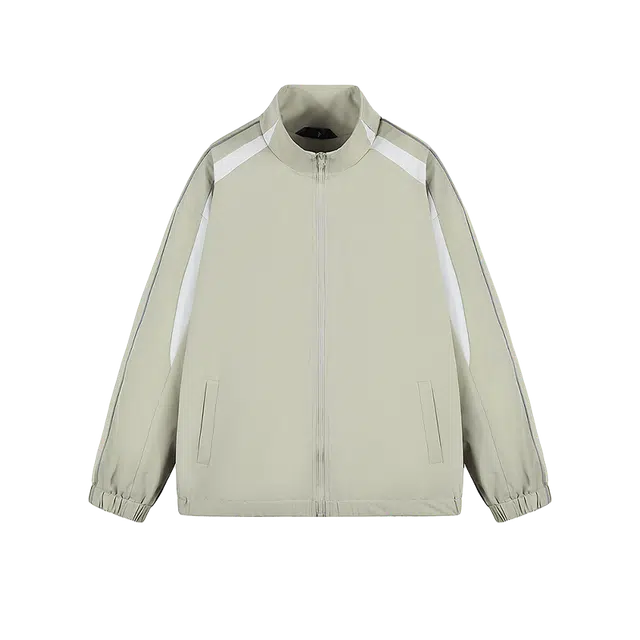 奇迹街区 潮牌立领工装拉链设计感棒球服飞行员长袖夹克外套 男女同款