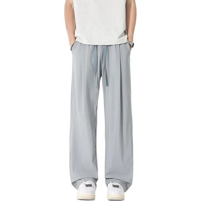 金盾 网眼运动透气孔休闲裤 男款