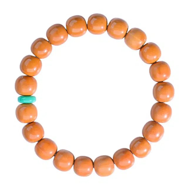 素于 新中式国潮小众原创轻奢高级佛珠念珠绕指柔八方来财平安喜乐诸事顺遂万事大吉#好运连连 猴头核桃 手串 男女同款情侣款