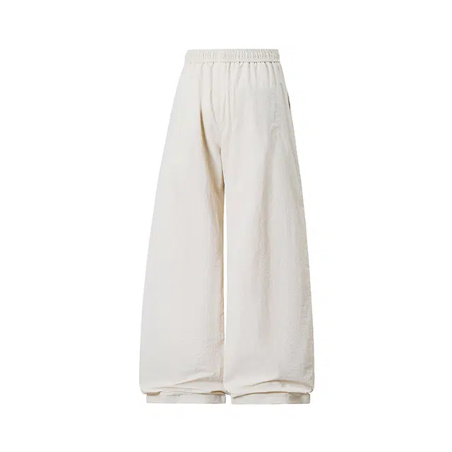 金盾 春秋季工装裤运动裤伞兵裤美式潮流褶皱宽松休闲裤 男款