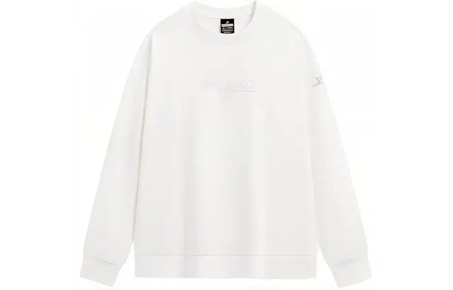 特步 生活系列 圆领保暖运动休闲宽松套头长袖卫衣 女款