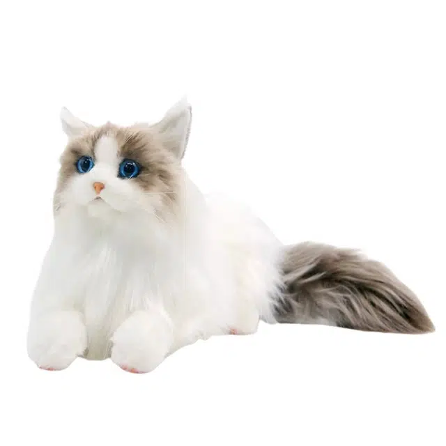 朵喵呦 仿真布偶猫毛绒可爱小猫咪公仔 安抚陪伴 玩偶周边