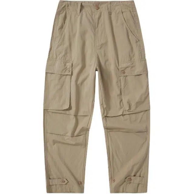 金盾 男阔腿直筒裤长裤街头时尚百搭水洗透气休闲裤 男款