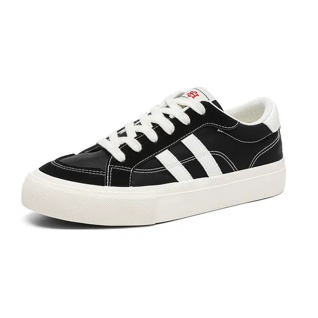 乐乐鱼 韩版百搭学院风休闲个性 耐磨 低帮 板鞋 男款