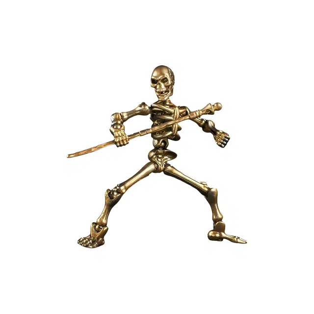 馨枕居 骷髅头人偶关节可动机甲磁吸积木 其他拼装模型