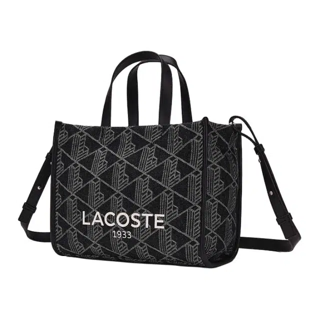 Lacoste Classic Logo Tote Bag Black
