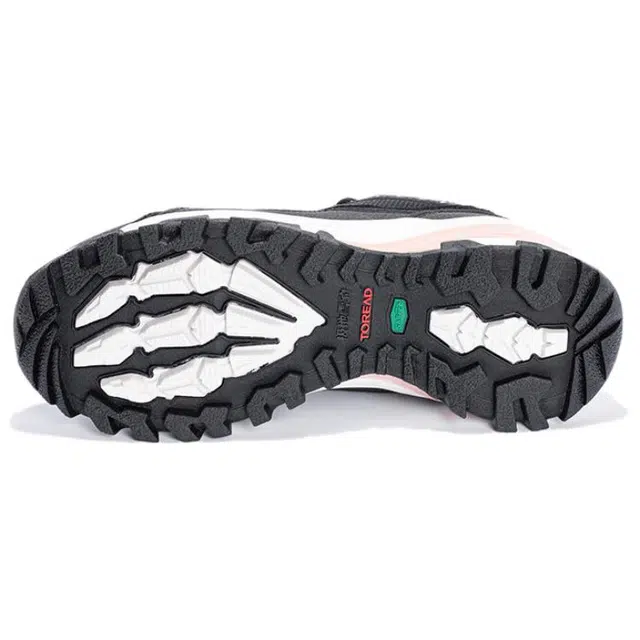 探路者 户外休闲 防滑耐磨透气 低帮 徒步鞋 女款 黑色