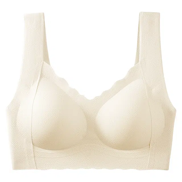 草本初色 小胸聚拢内衣无钢圈果冻软支撑提拉上托防下垂亲肤舒适收副乳无痕文胸 女款