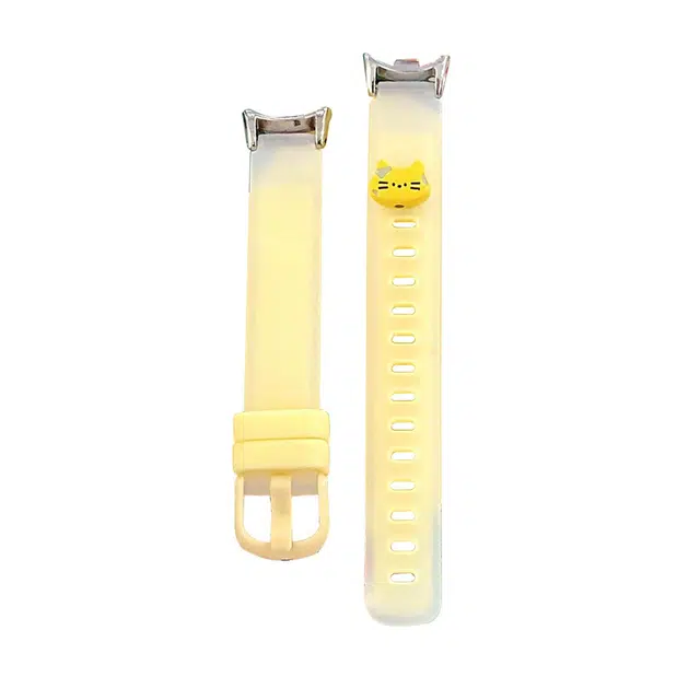 翱翔 表带 小米适用 硅胶材质 可爱亲肤舒适硅胶表带男女通用