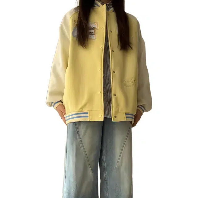 黛尔佳人 秋季高质量外套女棒球服 女款