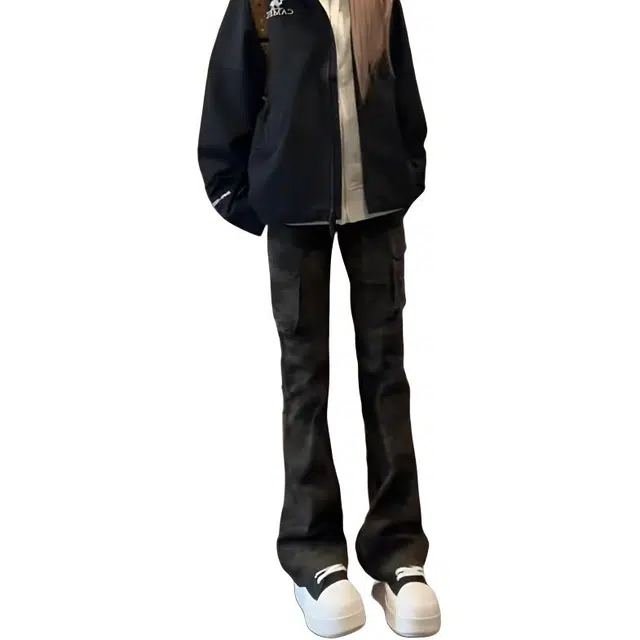 黑马漫画 美式高街迷彩裤男休闲裤 男女同款