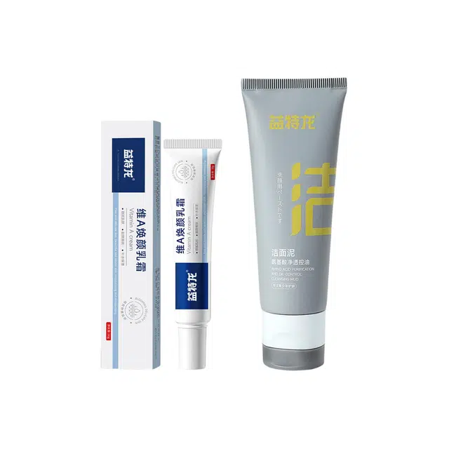 益特龙 氨基酸净透控油洁面泥 保湿补水控油清洁 温和清爽滋润舒缓