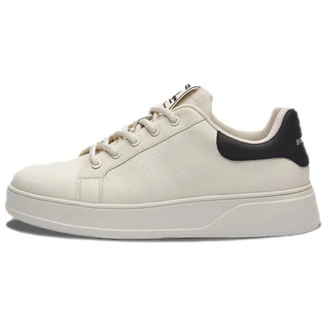 比音勒芬 头层牛皮 时尚经典百搭厚底休闲 低帮 板鞋 男款