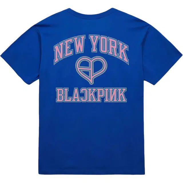 Mitchell Ness x BLACKPINK x NBA New York Knicks T