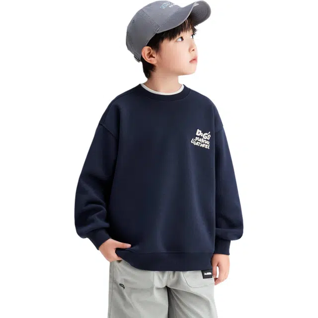 左西卫衣 柔软舒适耐磨透气时尚百搭 中小童