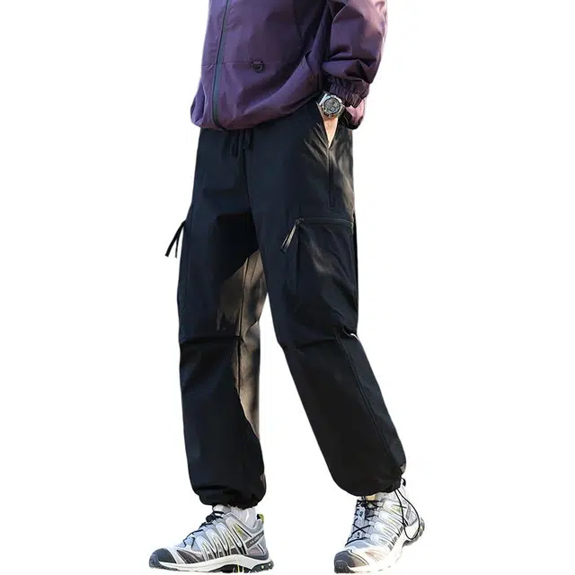 金盾 秋冬高街长裤子户外多口袋运动休闲裤 男款