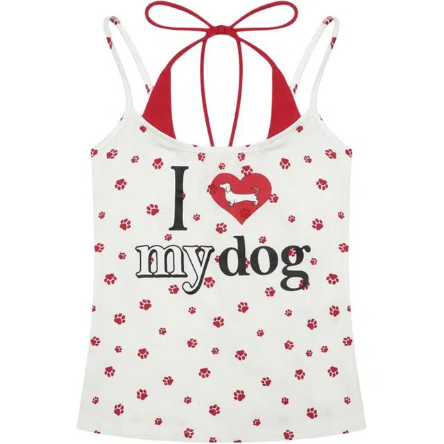 木清清 清新优雅百搭时尚舒适吊带 女款