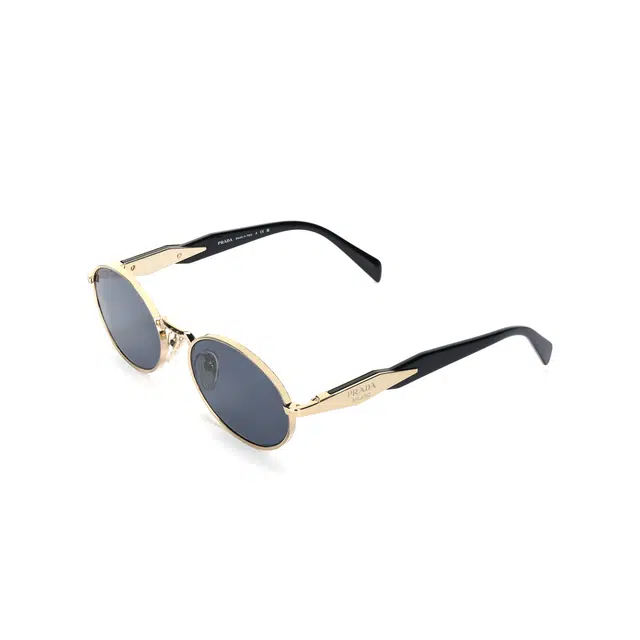 Prada Oval Sunglasses Gold