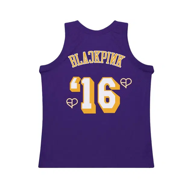 Mitchell Ness x BLACKPINK x NBA Los Angeles Lakers