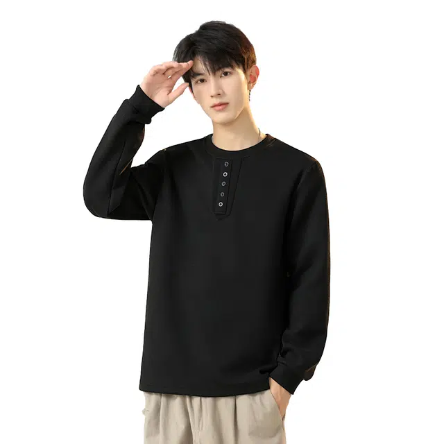 金盾 复古美式潮流秋冬季保暖宽松卫衣 男款