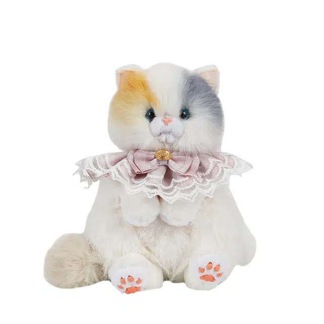 蔻蒂熊 仿真布偶猫娃娃背包玩偶小猫咪宠物公仔女生包抱枕玩具 毛绒 双肩包 常规 青少年 双拼色/灰色/黄色