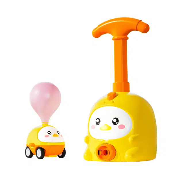 纽奇 空气动力小车打气筒 会飞天 气球车 惯性/回力/滑行玩具