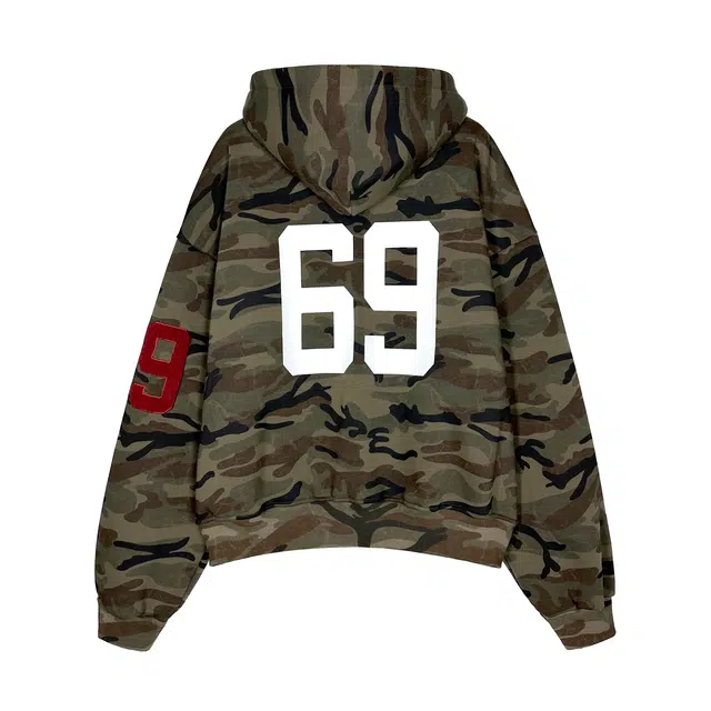 寻星记 加绒加厚美式复古韩版学院风连帽长袖上衣外套卫衣 男女同款