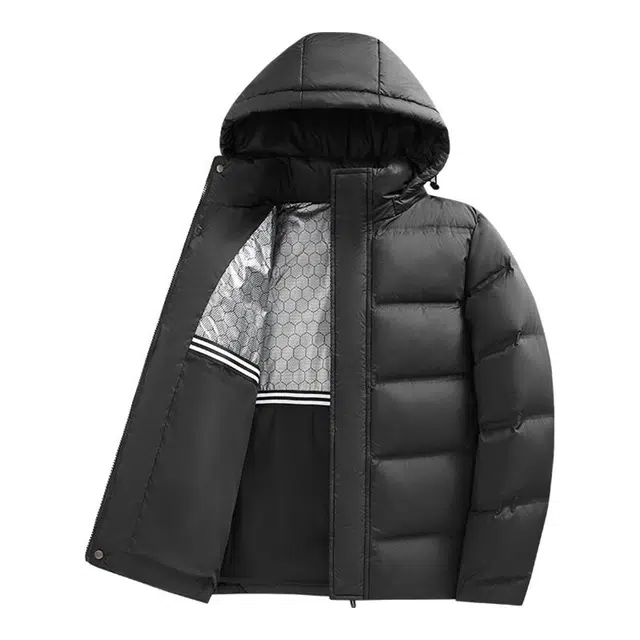 金盾 潮流连帽时尚简约棉服 男款