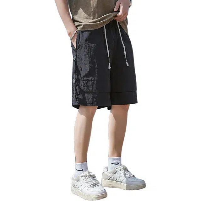 金盾 夏季工装沙滩裤美式运动宽松休闲短裤 男款