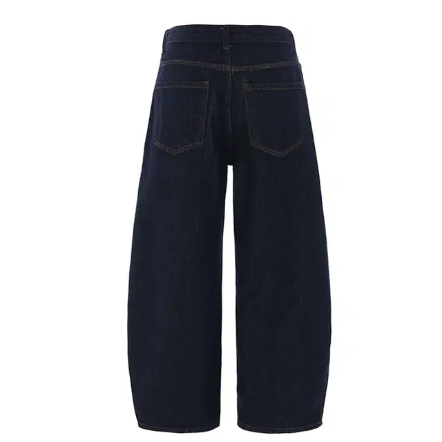 巴塞罗那足球俱乐部 美式复古做旧水洗高街潮流纽扣高级设计感阔腿宽松牛仔裤 男女同款