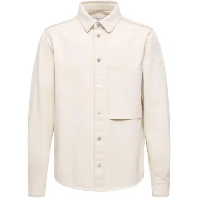 Moncler Denim Long Sleeve Shirt