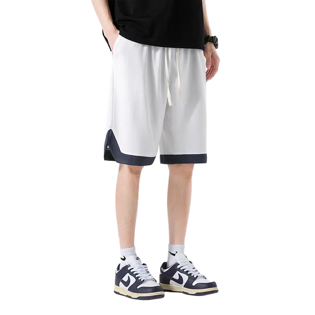 金盾 潮牌速干美式运动宽松篮球冰丝休闲短裤 男款