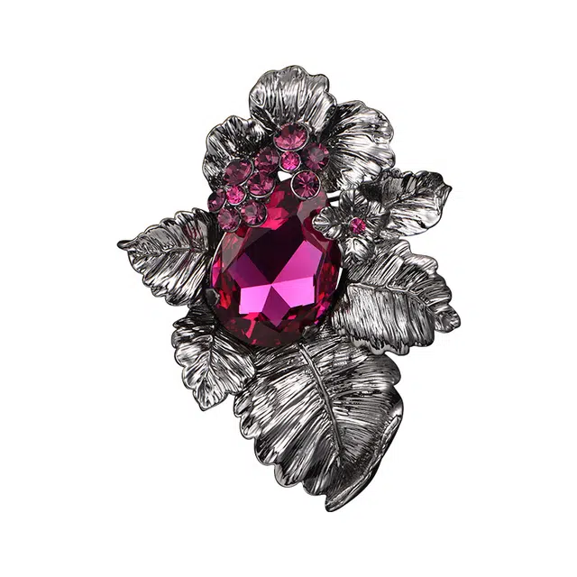 兰盈 美人梅轻奢小众原创设计 合金 胸针 女款