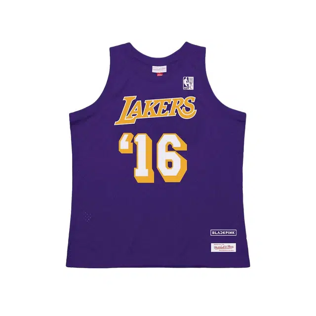 Mitchell Ness x BLACKPINK x NBA Los Angeles Lakers