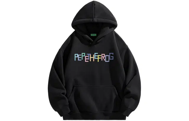 Pepe the Frog Pixel Logo Hoodie