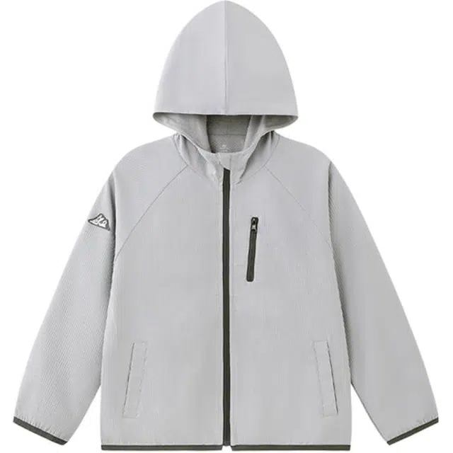 英氏夹克 时尚户外休闲纯色连帽百搭