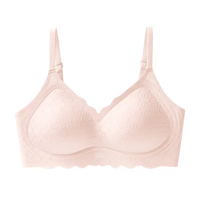 草本初色 薄款果冻胶无痕美背小胸聚拢收副乳无钢圈透气隐形文胸 女款