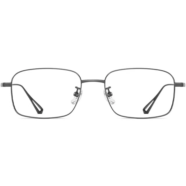 CAPONI Elegant Silver Optical Frame