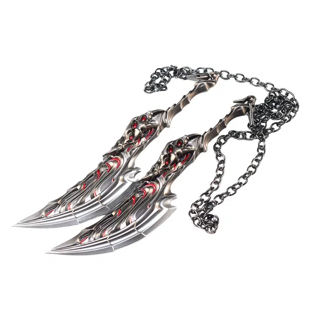 悦米乐 双斩 全金属锌合金 其他静态模型