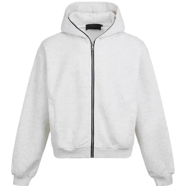 爱肯 美式高街嘻哈风基础款纯色连帽简约百搭时尚设计感独特小众无性别主义卫衣 男女同款