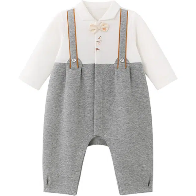 英氏爬服 秋季男宝宝周岁长袖