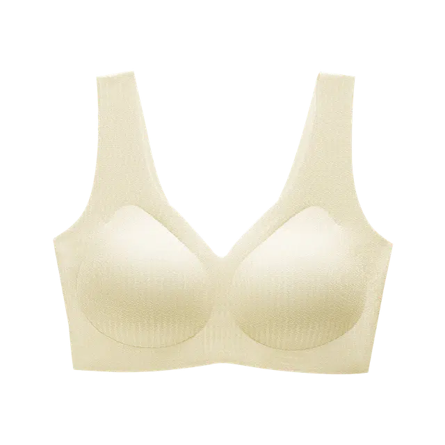 草本初色 无钢圈聚拢内衣女薄款软支撑固定杯无痕设计舒适透气文胸 女款