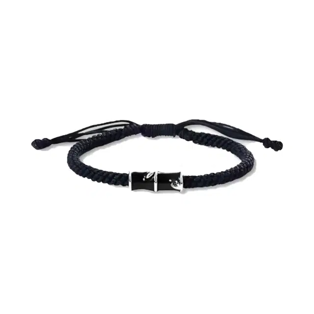 重庆金店 节节高升 创意设计 精致国潮新中式 有你竹够 合金 手链 男女同款情侣款