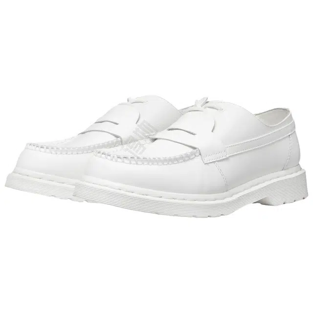 DR.MARTENS x MM6 Maison Margiela Moccasin White