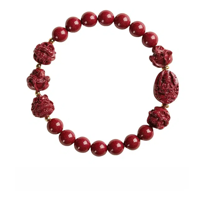 茂琼 简约 时尚 紫金砂本命年本命佛三合六合高含量小众百搭高级感#好运 朱砂 手串 男女同款情侣款