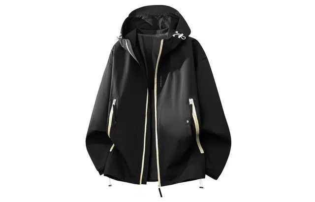 王者荣耀 美式机能多口袋工装连帽外套宽松舒适高街痞帅青少年学生党休闲百搭时尚风衣 标语款 男女同款