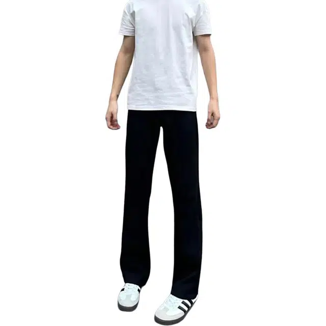 单爵 美式裤子男款夏季提裆直筒高级感西装裤 男女同款