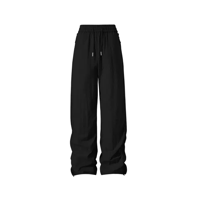 煦加 设计感运动潮流舒适百搭直筒宽松户外休闲裤 男女同款