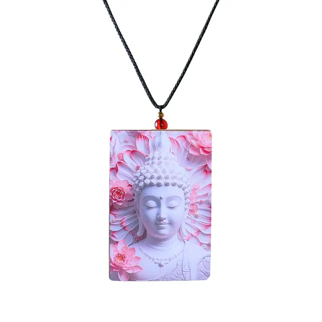 素于 国潮新中式轻奢复古风民族风招财纳福诸事顺遂八方来财#好运 楠木 项链 男女同款情侣款