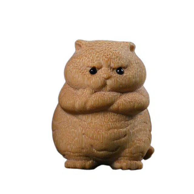 素于 国潮新中式轻奢小众文玩萌宠盘玩招财进宝节节高升复古风文艺风诸事顺遂八方来财节节高升#好运 竹木 把件 男女同款情侣款